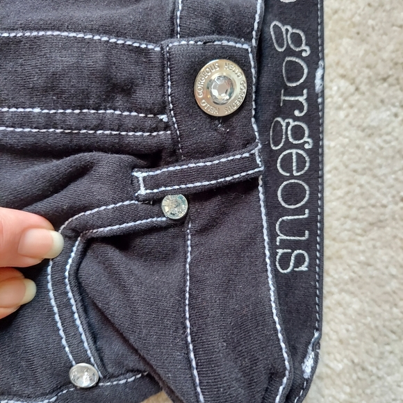 Black Stretch Jeans - Picture 5 of 6